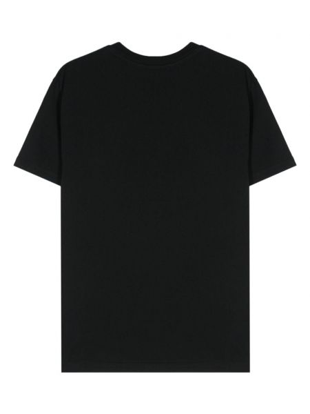 Tričko s výšivkou Maison Labiche černé