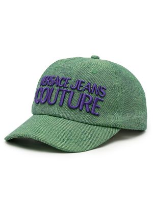 Cappello con visiera Versace Jeans Couture verde