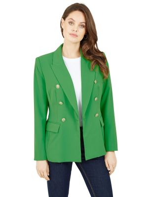 Зеленый пиджак Yumi
