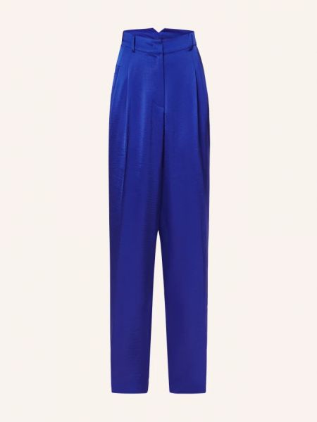 Атласные брюки Essentiel Antwerp синие