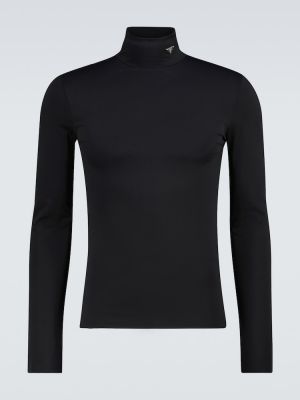 Camicia in jersey Prada nero
