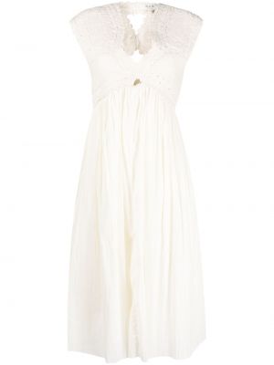 Kleid aus baumwoll Sea weiß