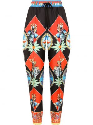 Pantaloni sport cu imagine Dolce & Gabbana