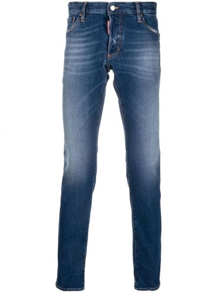 Jeans skinny slim fit Dsquared2 blu