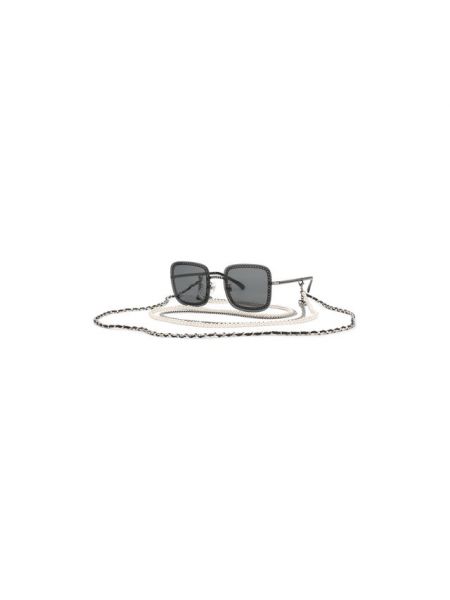 Солнцезащитные очки Chanel, серые