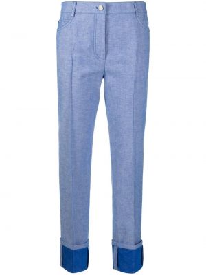 Kalhoty Akris - Modrá