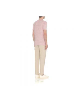 Suéter de algodón Brunello Cucinelli rosa