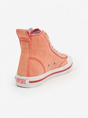Sneakers Diesel narancsszínű