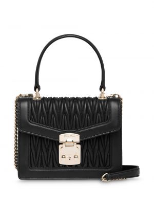 Shoppingbag Miu Miu svart