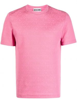 T-shirt Moschino rosa