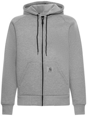 Chaqueta de algodón con capucha Carhartt Wip gris