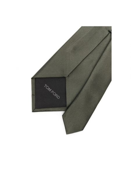 Corbata de seda Tom Ford verde