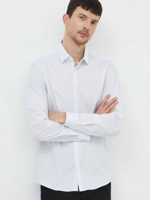 Biała koszula slim fit Calvin Klein