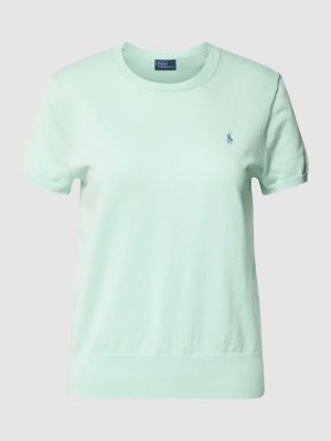 Koszulka z krótkim rękawem relaxed fit Ralph Lauren zielona