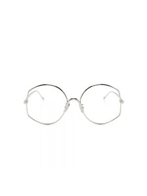 Okulary korekcyjne Loewe srebrne