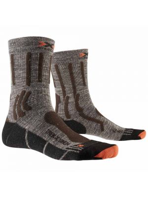 Льняные носки X-socks серые