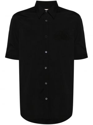 Siuvinėta marškiniai Alexander Mcqueen juoda