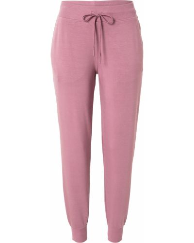 Μελανζέ αθλητικό παντελόνι Skechers ροζ