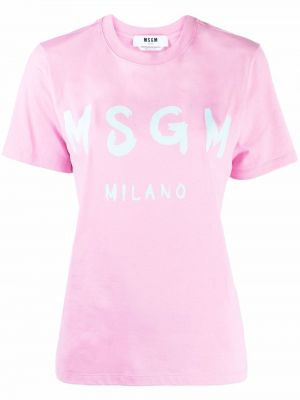 Camicia Msgm, rosa