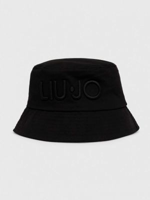 Bombažni klobuk Liu Jo črna