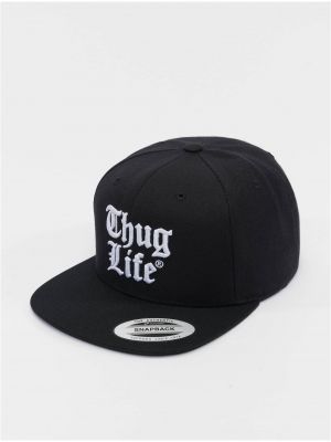 Kapa s šiltom Thug Life črna
