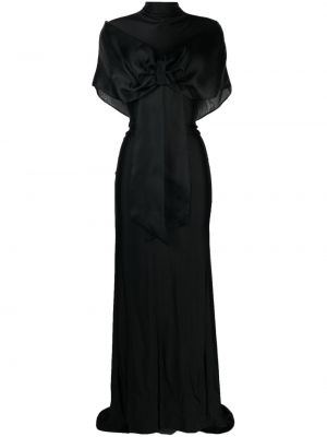 Ujjatlan estélyi ruha Atu Body Couture fekete