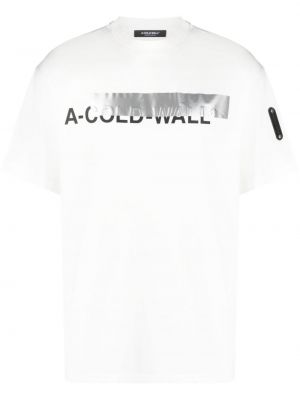 Kokvilnas t-krekls A-cold-wall* balts