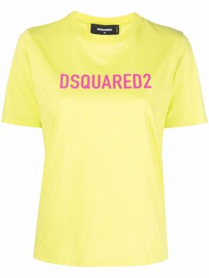 Camicia Dsquared2, giallo