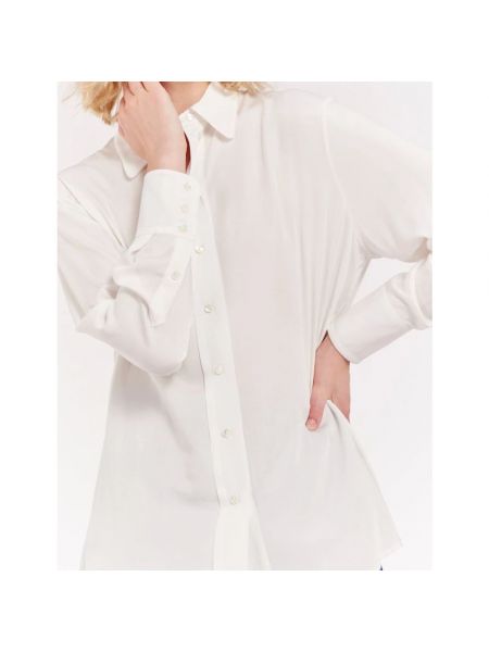 Camisa de viscosa con estampado Ines De La Fressange Paris blanco