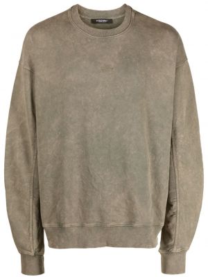 Sweatshirt mit rundhalsausschnitt aus baumwoll A-cold-wall*