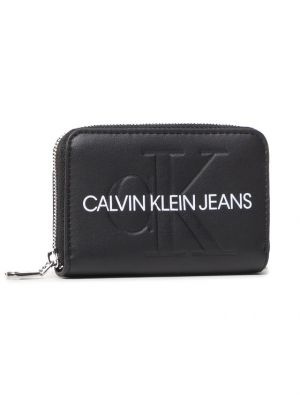 Calvin Klein Jeans Malá dámská peněženka Accordion Zip Around K60K607229 Černá