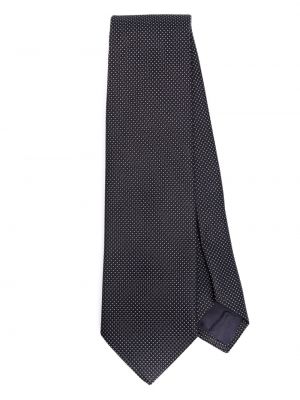 Jedwabny haftowany krawat Tagliatore