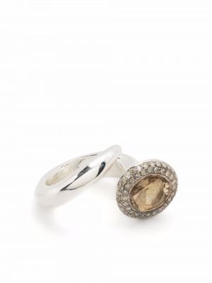 Δαχτυλίδι Rosa Maria ασημί