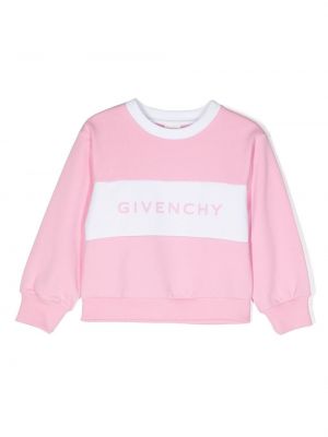 Hoodie för tjejer Givenchy Kids rosa