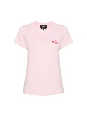 T-shirt A.p.c. pink