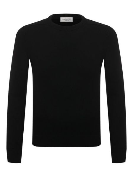 Кашемировый свитер Saint Laurent черный
