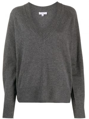 Jersey con escote v de tela jersey Equipment gris