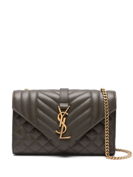 Mini taske Saint Laurent brun