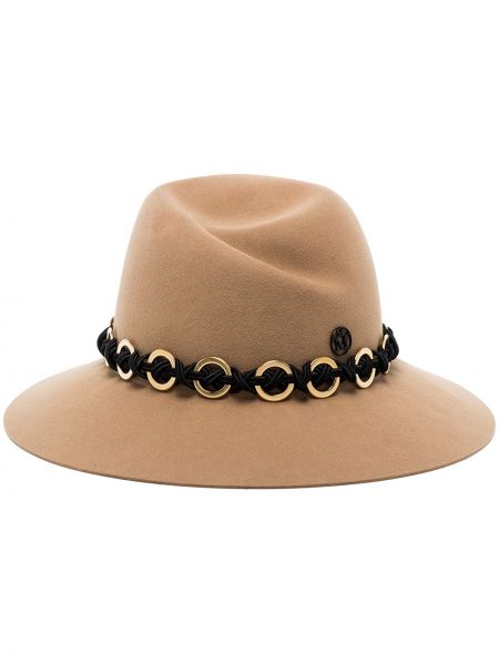 Sombrero Maison Michel marrón
