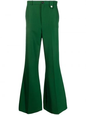 Spodnie wełniane Egonlab zielone
