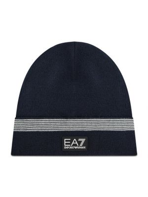 Kepurė Ea7 Emporio Armani mėlyna