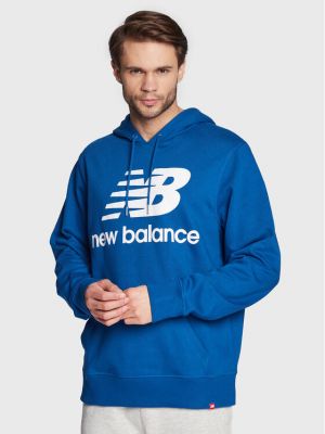 Laza szabású pulóver New Balance kék