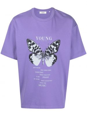 T-shirt Young Poets lila