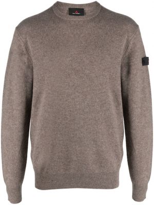 Pullover mit rundem ausschnitt Peuterey braun