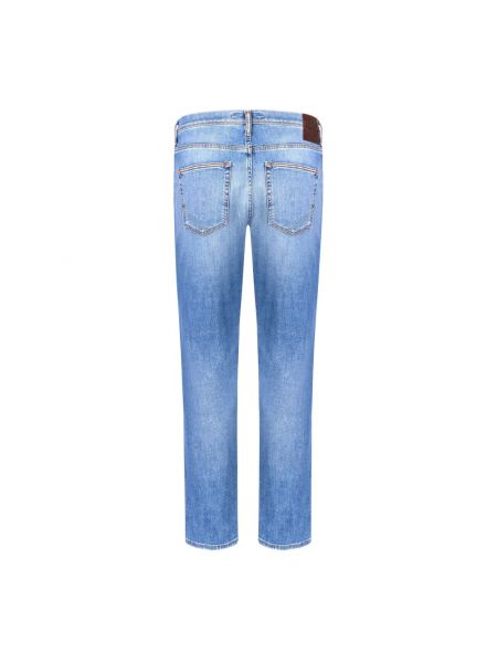 Skinny jeans aus baumwoll Incotex blau