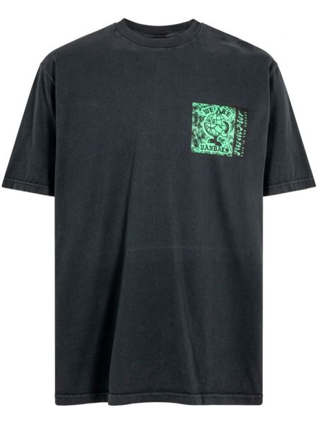 T-shirt rétro Flâneur noir