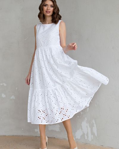 Платье Filigrana, белое