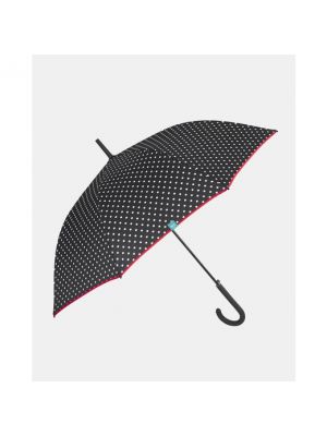 Paraguas con lunares Perletti negro