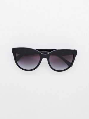Черные очки солнцезащитные Emporio Armani