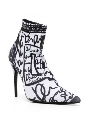 Raštuotos auliniai batai Dolce & Gabbana